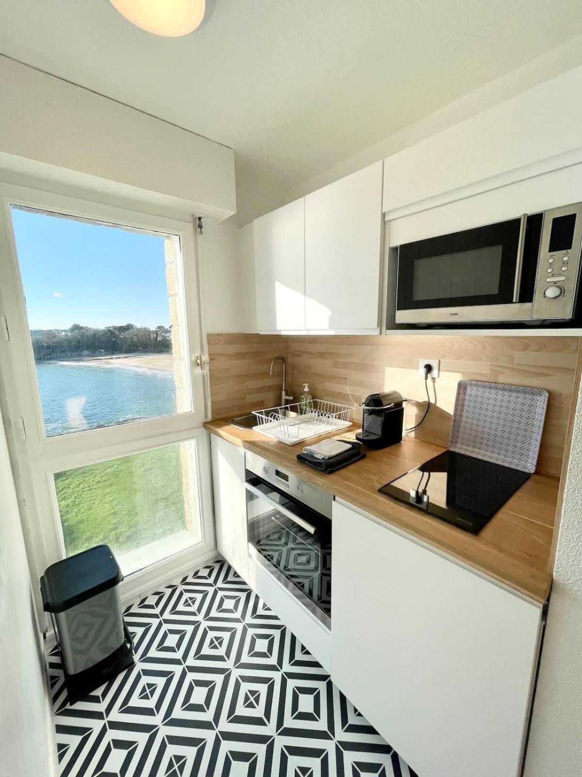 Pieds Dans L'Eau T2 Archi Cosy - Vue Mer 180 Ploemeur Eksteriør billede